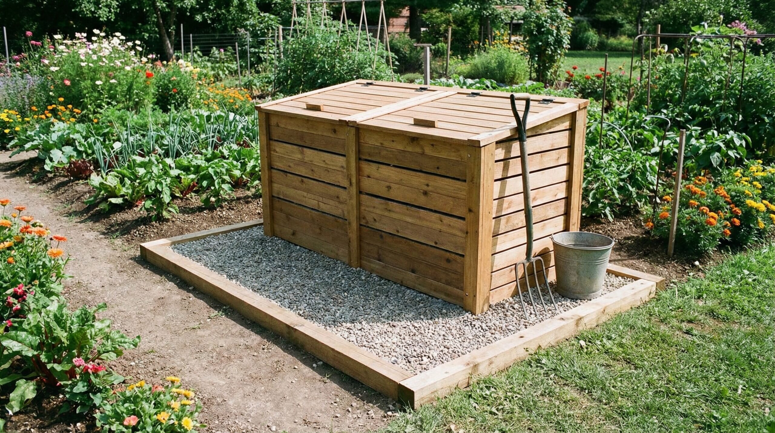 Pea Gravel as a Compost Bin Base: Complete Guide for a Clean, Stable Setup