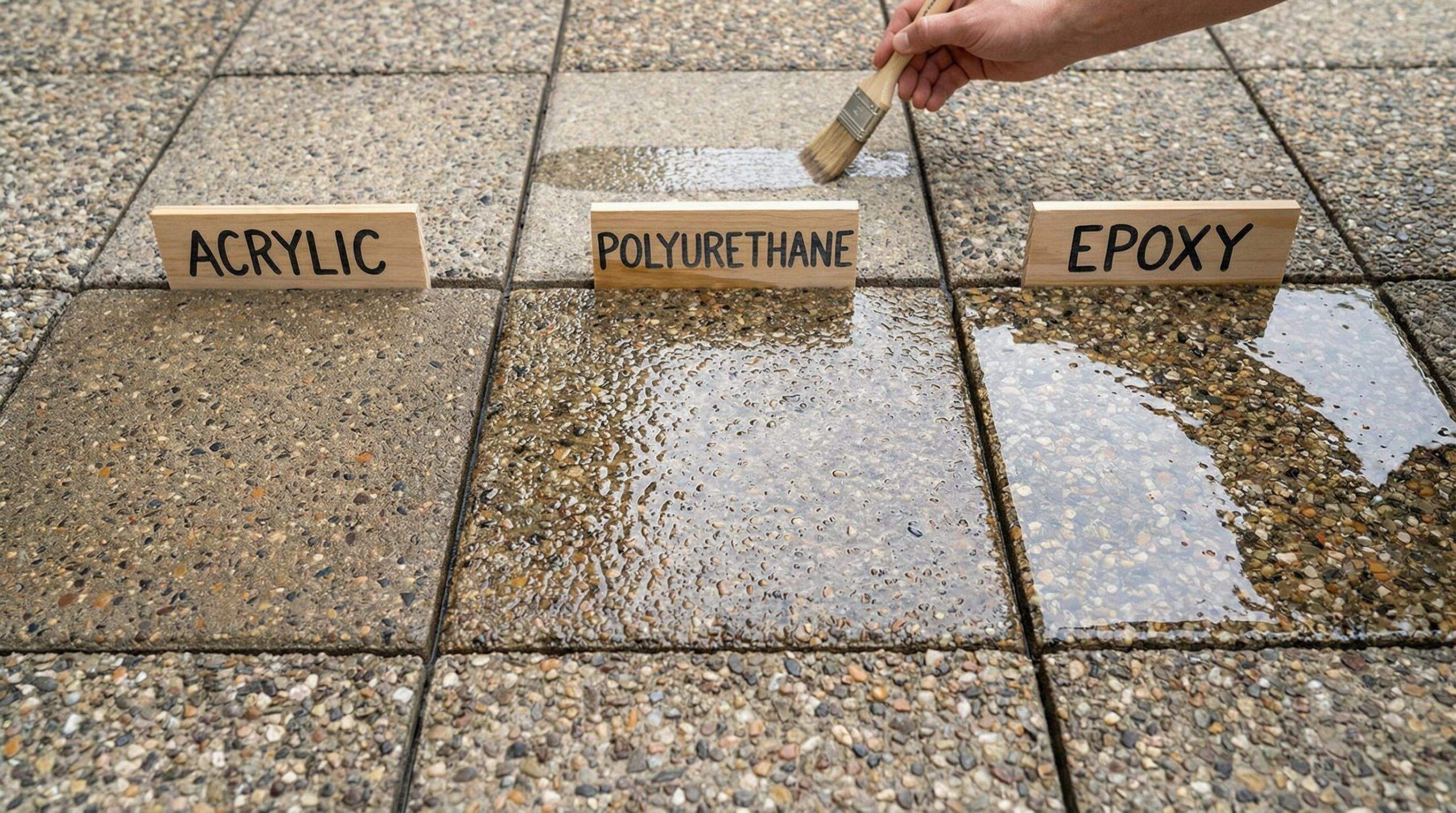 Different types of aggregate sealers comparison