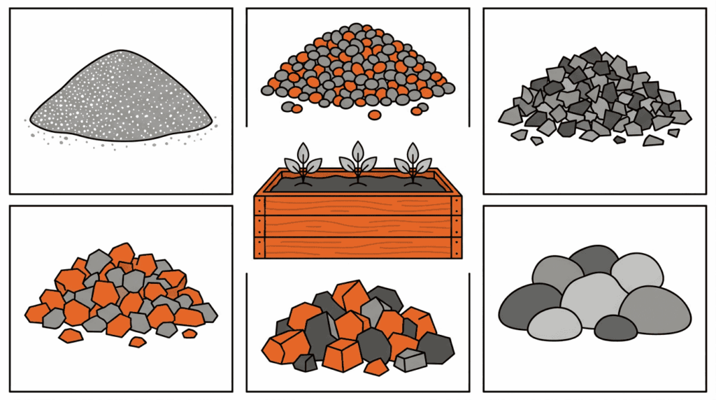 Best Crushed Stone Size for Garden Beds  Complete Guide to Choosing the Right Size