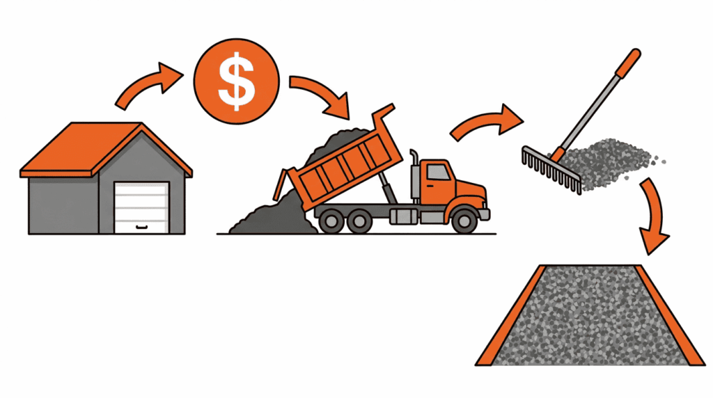 Complete Guide to Driveway Gravel Delivery Costs and Installation