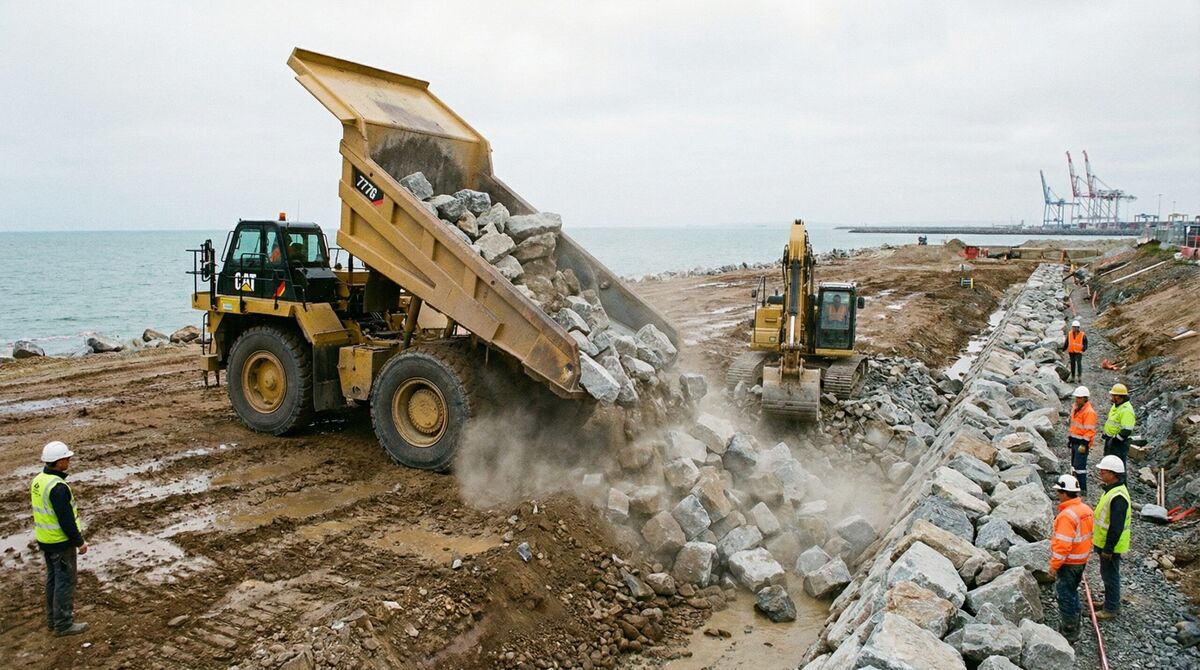 How Much Does a Dump Truck Load of Riprap Cost