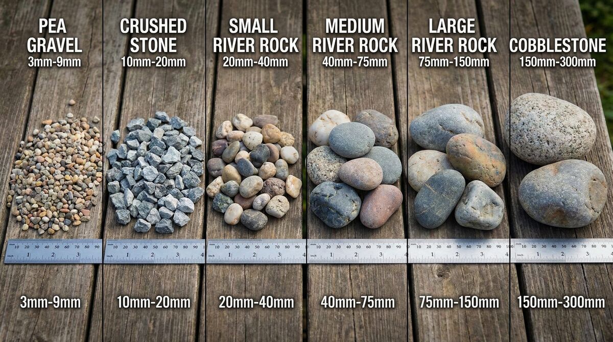 Gravel Size Numbers Explained  Complete Guide to #4, #5, and #8 Gravel
