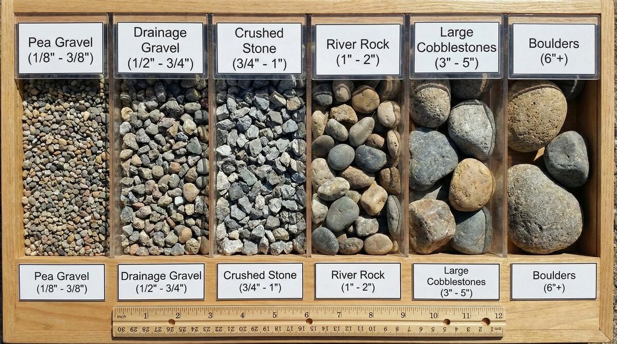 Gravel Sizes Chart with Pictures  Complete Visual Guide from 4mm to 64mm