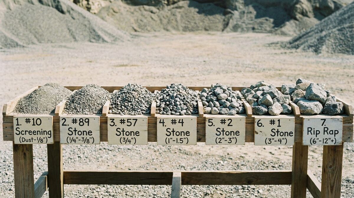 Gravel numbering system explained for better project selection