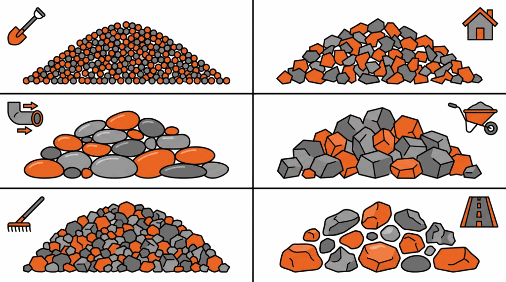 Types of Gravel  Complete Guide to Sizes, Uses and Best Options