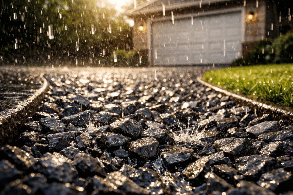 How to Prepare Pathways, Driveways & Drainage Before Wet/Rainy Season — Gravel & Drain Rock Best Practices