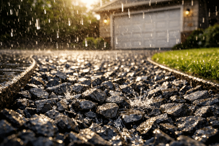 How to Prepare Pathways, Driveways & Drainage Before Wet/Rainy Season — Gravel & Drain Rock Best Practices