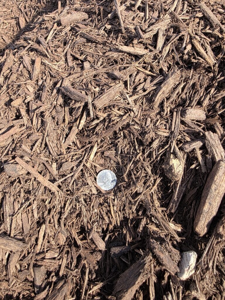 Brown Shredded Mulch New Orleans