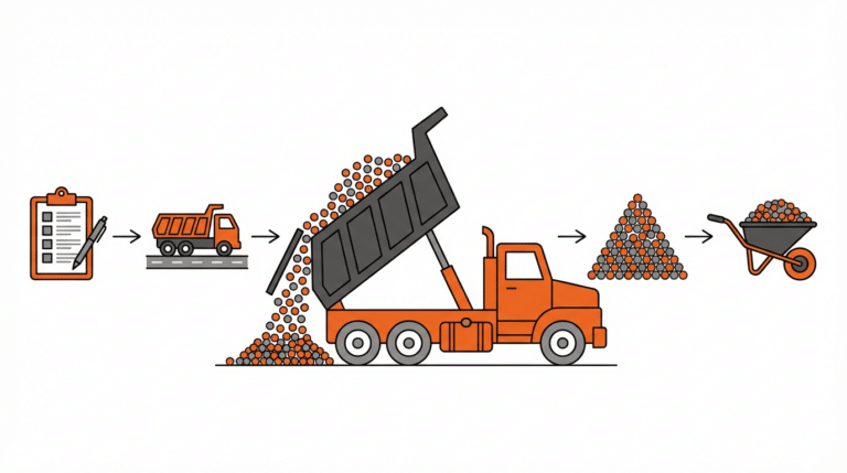 Bulk pea gravel delivery guide for 2026