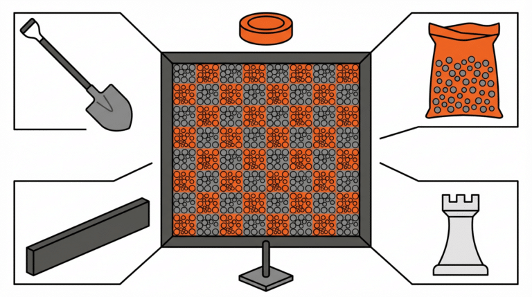 DIY Pea Gravel Chess and Checkerboard Area Complete Build Guide
