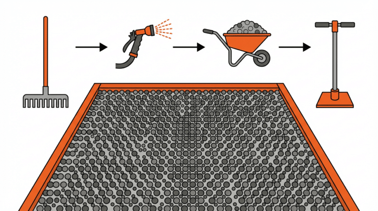 How to maintain a pea gravel parking pad for lasting durability
