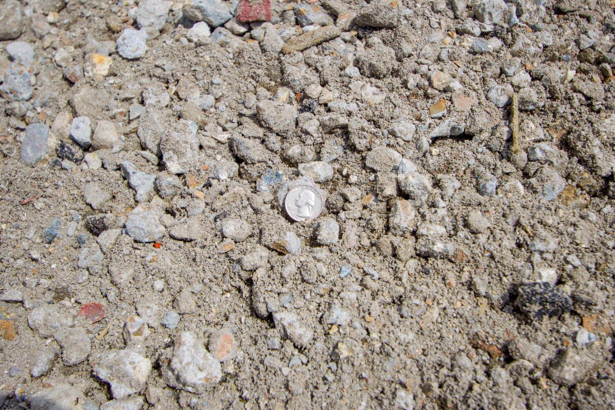 Crushed Concrete - bulk aggregate available for delivery