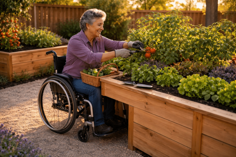 How to Create Raised Gravel Beds for Those with Limited Reach or Strength
