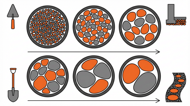 River Gravel Sizes Guide for Construction and Landscaping Projects