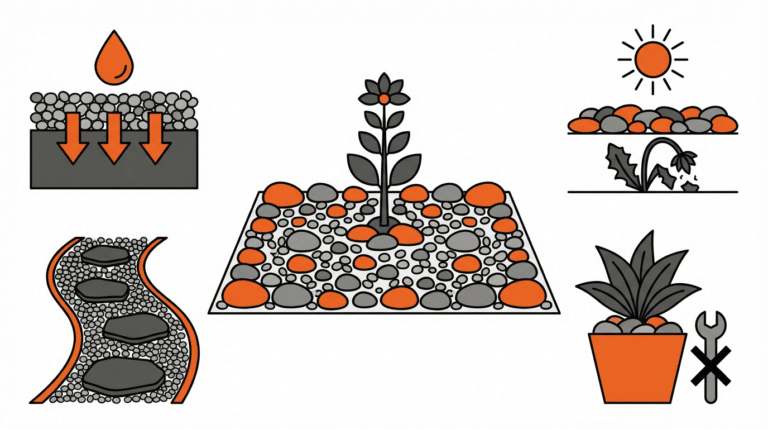 River Stone Pea Gravel Benefits for Landscaping Projects