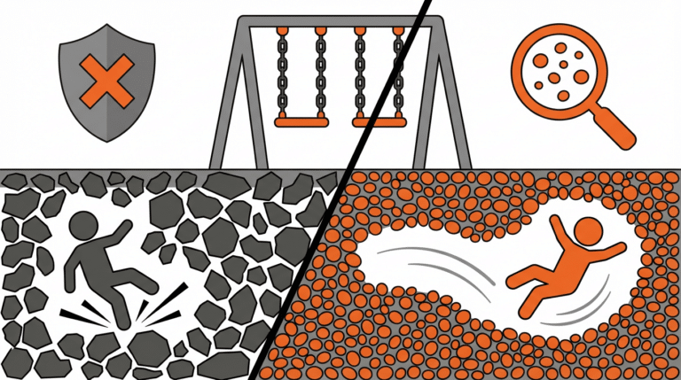 What Size Pea Gravel Works Best for Playground Safety?