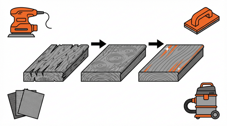 What’s the best way to sand stairs for a perfect finish?